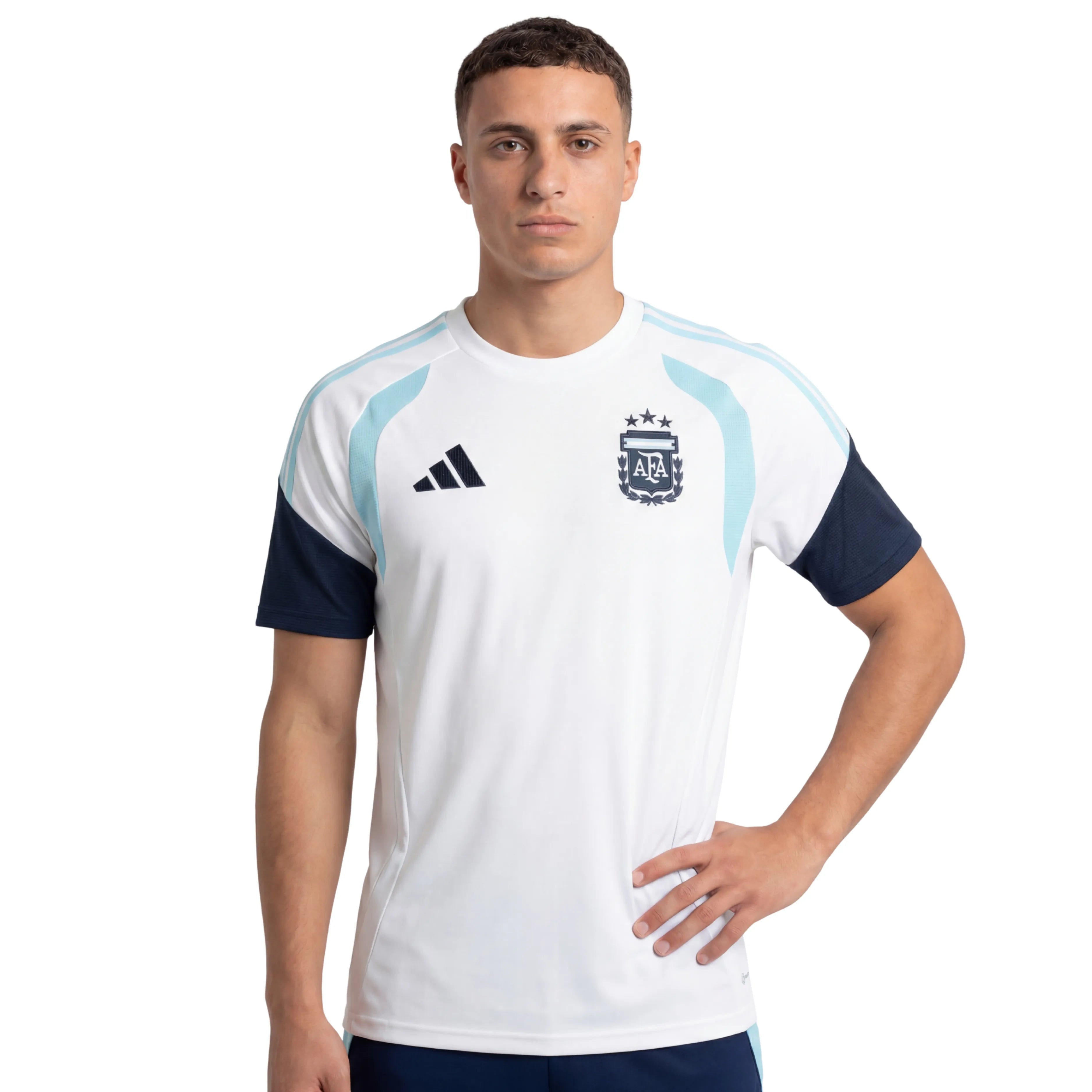Camisa Argentina Treino 2026 - Branca - Torcedor