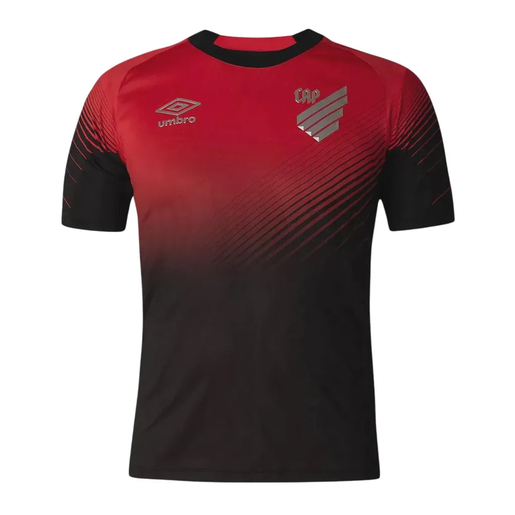 Camisa Athletico Paranaense Home 25/26 - Vermelha e Preta - Torcedor