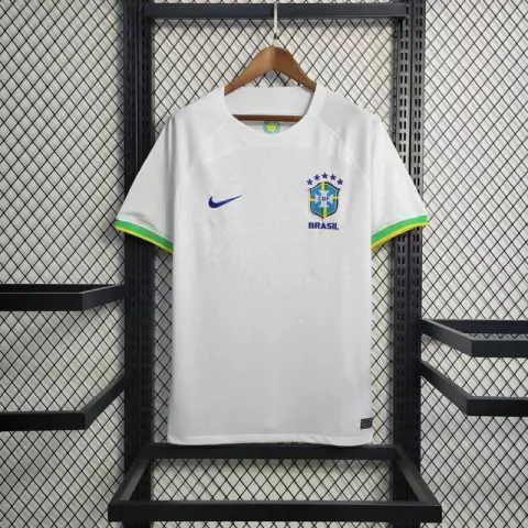 Camisa Brasil Concept Leopard - Branco - Torcedor