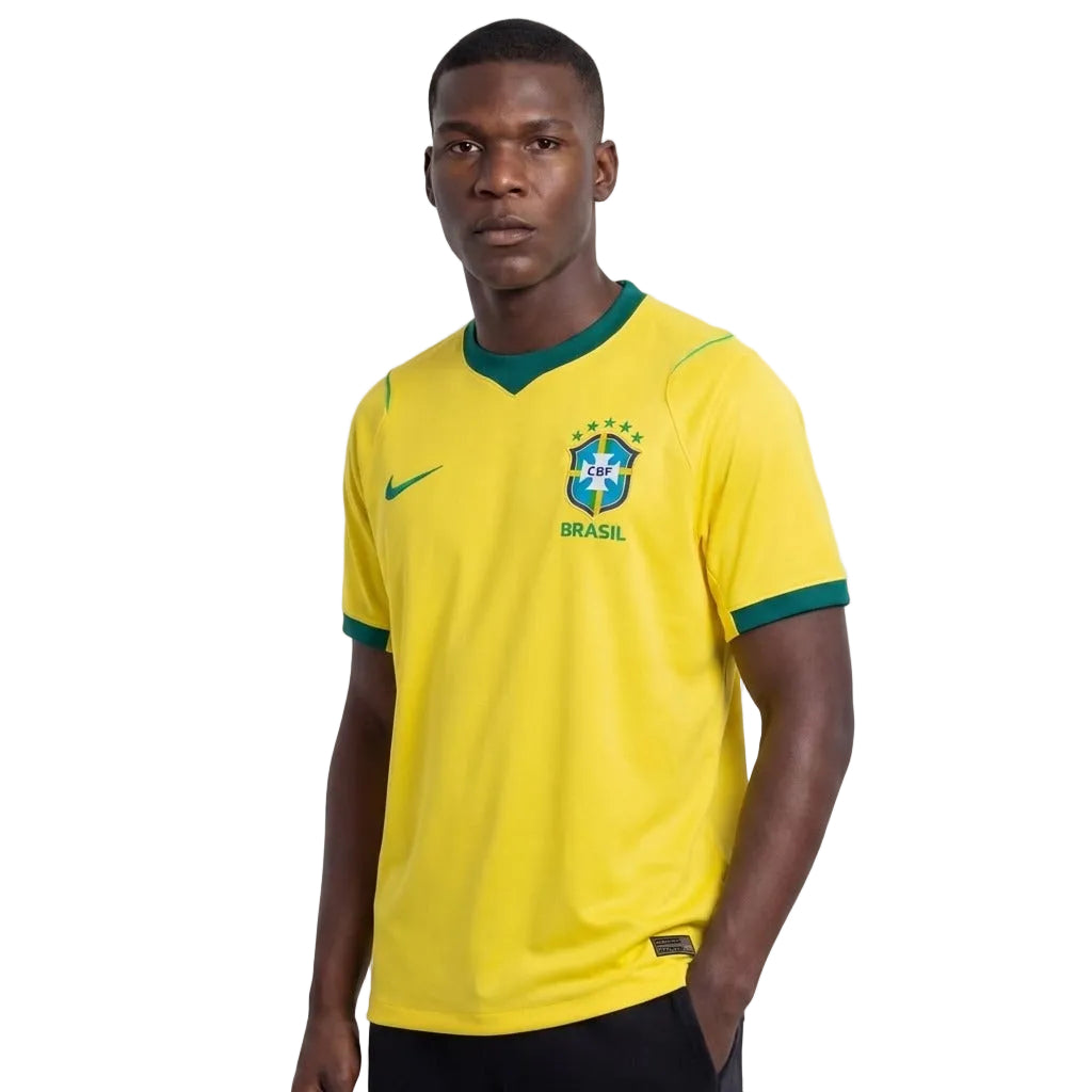 Camisa Brasil Home 2026 - Amarela - Torcedor