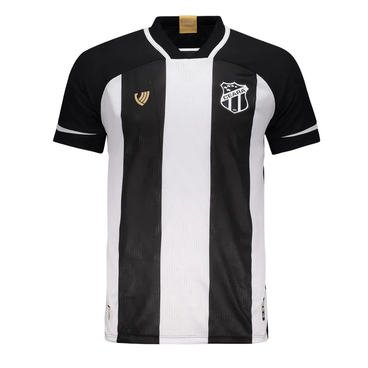 Camisa Ceará Home 25/26 - Preta e Branca - Torcedor