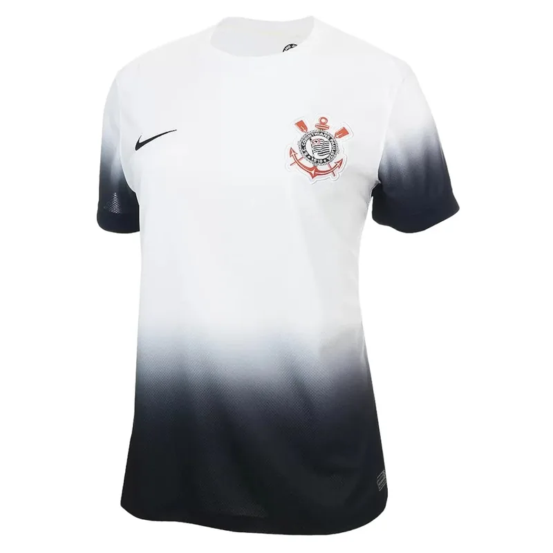 Camisa Corinthians Feminina Home 24/25 - Branca - Torcedor