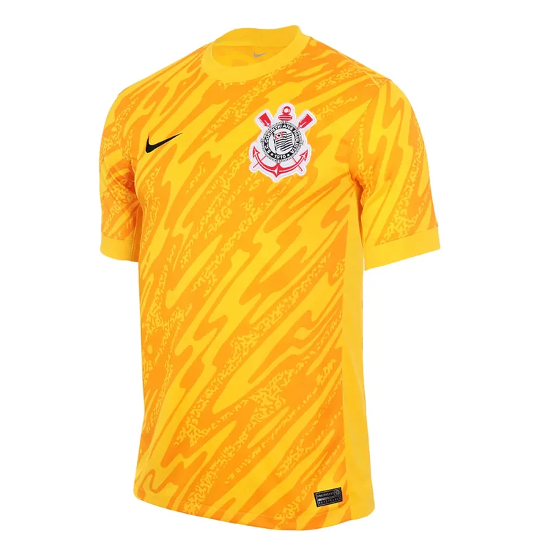 Camisa Corinthians Goleiro 24/25 - Amarela - Torcedor