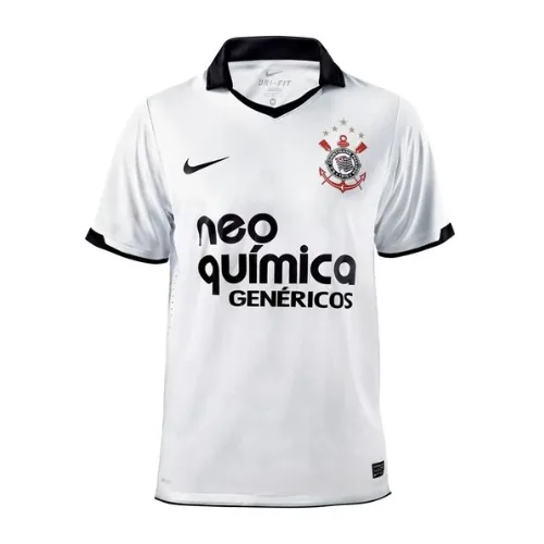 Camisa Corinthians Home 2011 Retrô - Branca - Torcedor