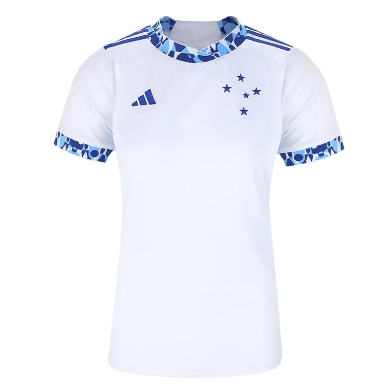 Camisa Cruzeiro Feminina Away 24/25 - Branca - Torcedor