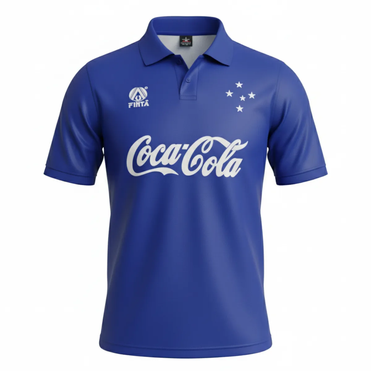 Camisa Cruzeiro Home 93/94 Retrô - Azul - Torcedor