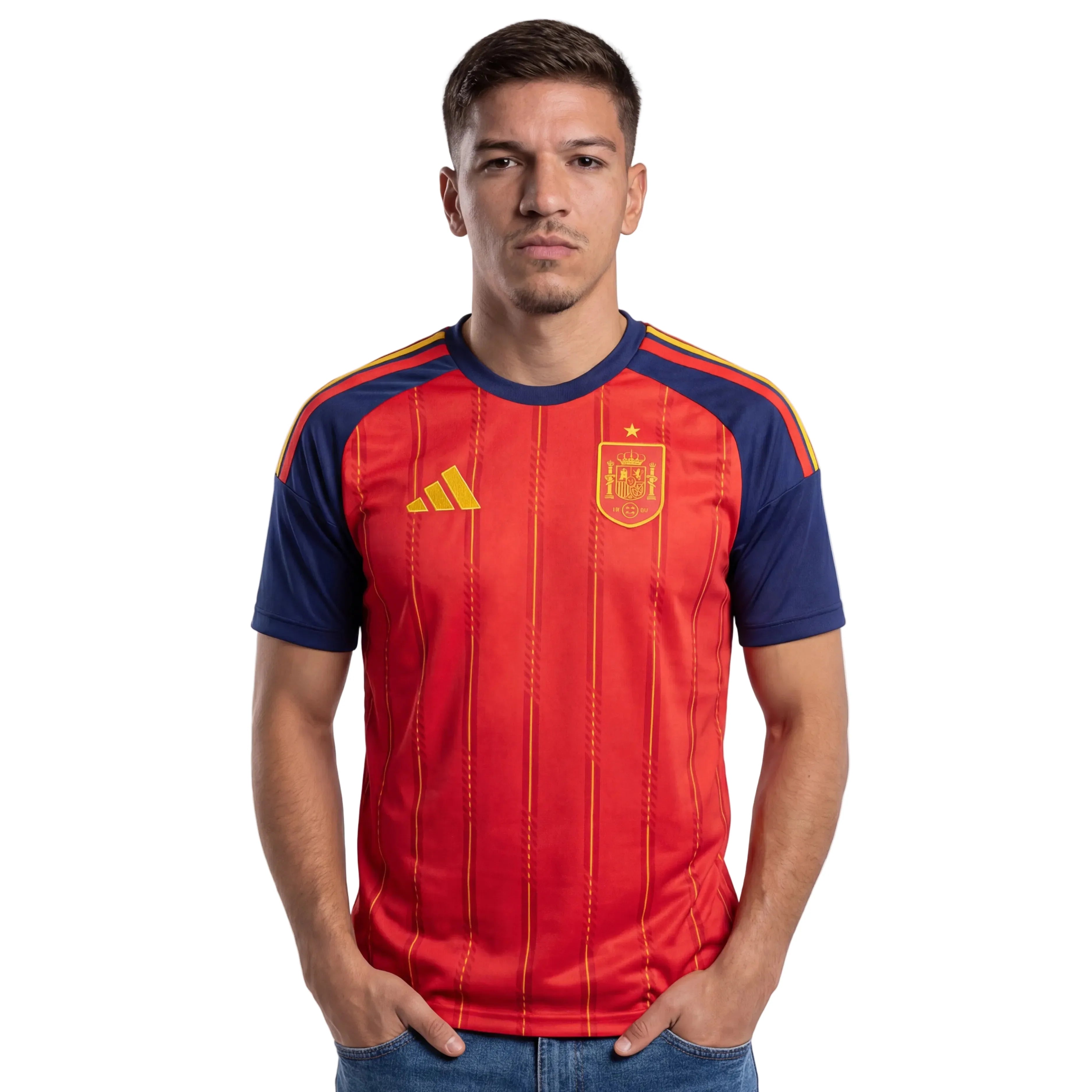 Camisa Espanha Home 2026 - Vermelha - Torcedor