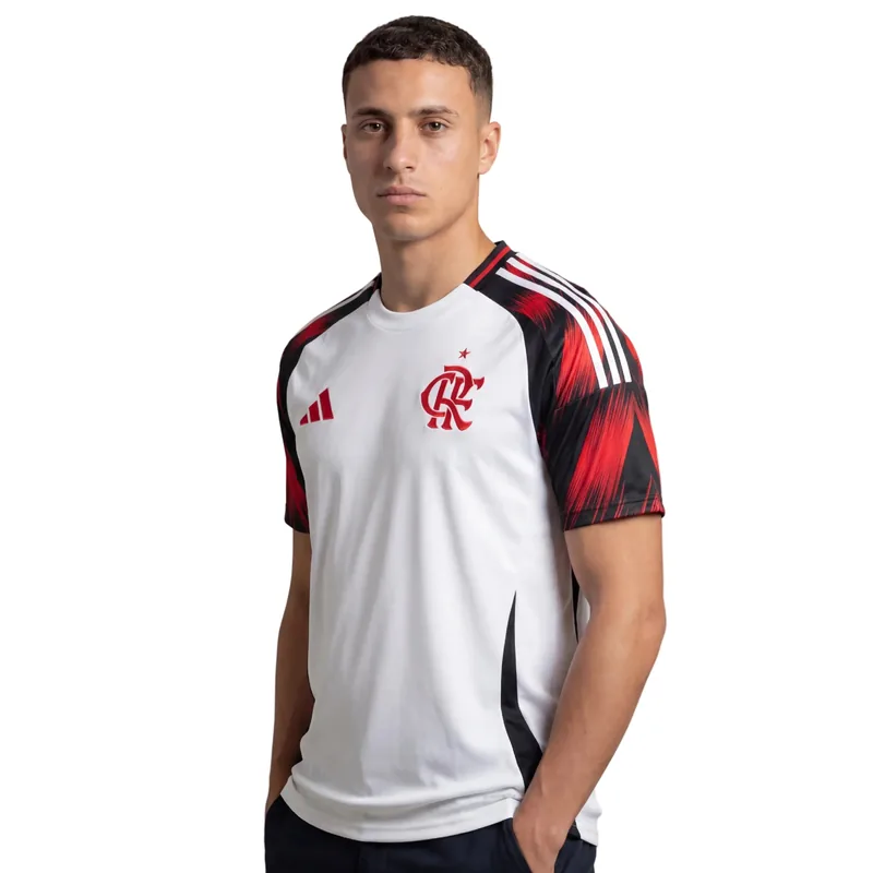 Camisa Flamengo Away 25/26 - Branca - Torcedor