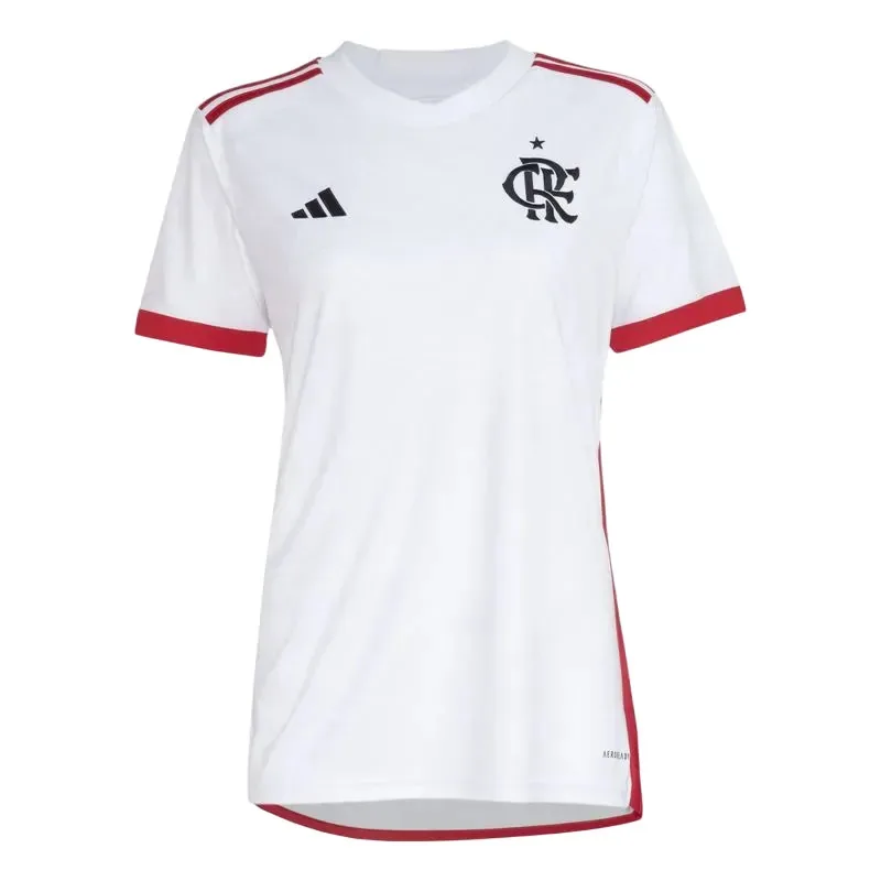 Camisa Flamengo Feminina Away 24/25 - Branca - Torcedor