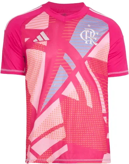 Camisa Flamengo Goleiro 25/26 - Rosa - Torcedor