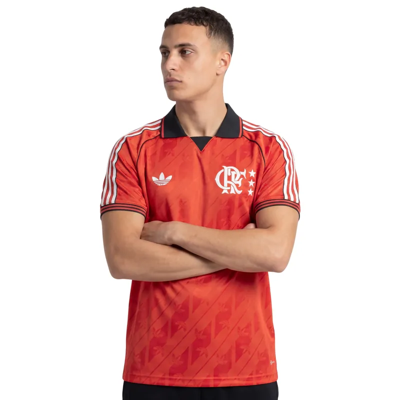 Camisa Flamengo Lifestyle 24/25 - Vermelho - Torcedor