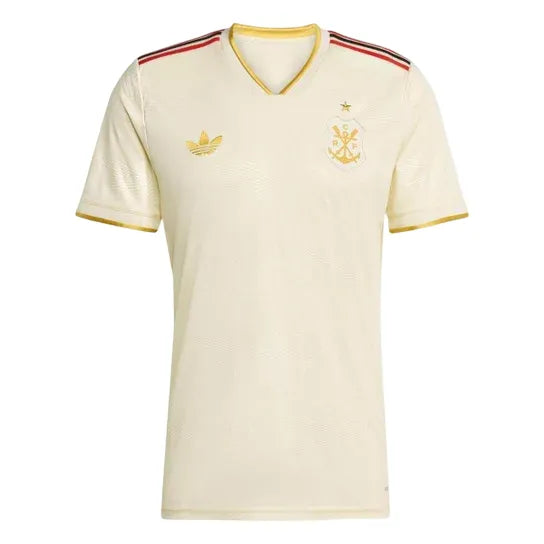Camisa Flamengo Third 25/26 - Creme - Torcedor