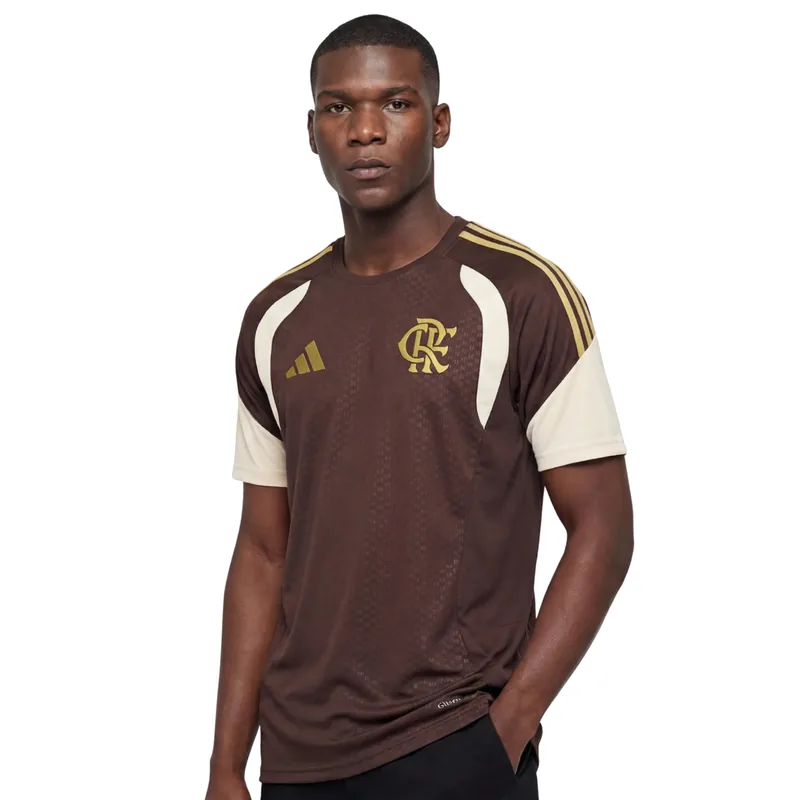 Camisa Flamengo Treino 26/27 - Marrom - Torcedor