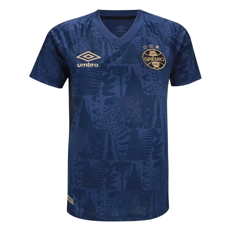 Camisa Grêmio Feminina Third 25/26 - Azul Marinho - Torcedor