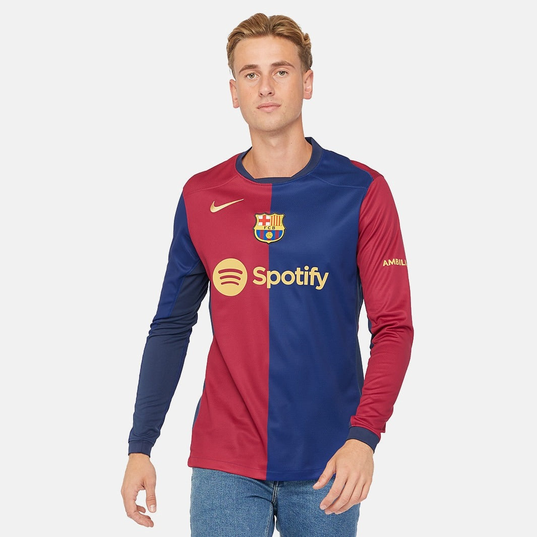 Camisa Manga Longa FC Barcelona 2024/25 Torcedor