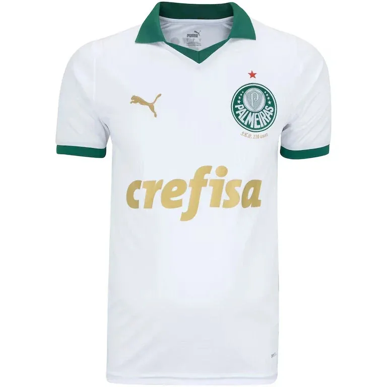 Camisa Palmeiras Away 24/25 - Branca - Torcedor