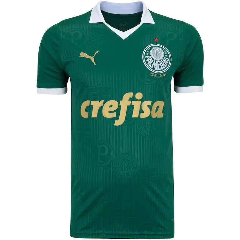 Camisa Palmeiras Home 24/25 - Verde - Torcedor