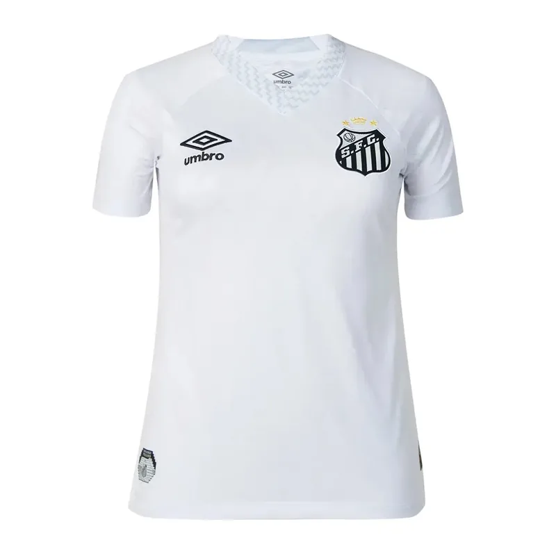 Camisa Santos Feminina Home 25/26 - Branca - Torcedor