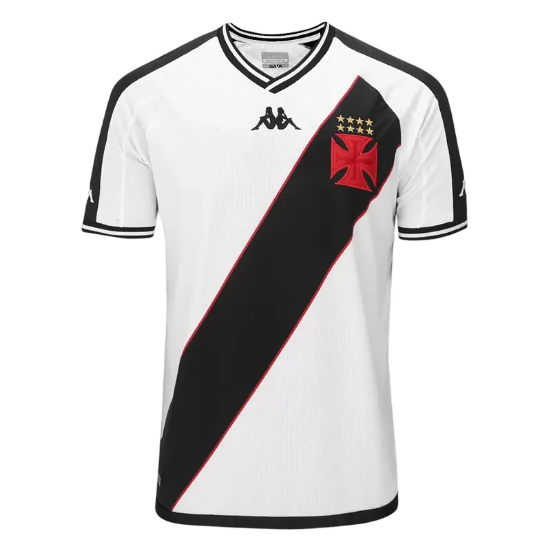 Camisa Vasco Away 24/25 - Branca e Preta - Torcedor