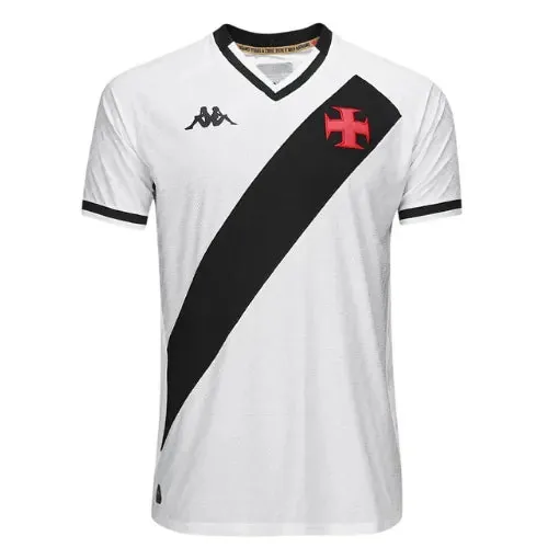 Camisa Vasco Away 25/26 - Branca e Preta - Torcedor